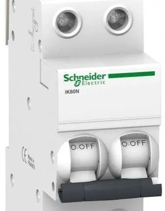 Фото №0 Выключатель автоматический модульный 2п C 10А 6кА iK60 Acti9 SchE A9K24210