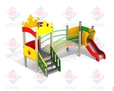фото Детский игровой комплекс Капитошка Н=700