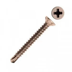 фото Саморез Pozi 3,9 х 32 оконный желтый WS-SD