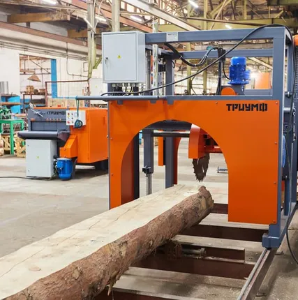 Фото №4 Дисковая поворотно-угловая пилорама «ТРИУМФ» 1П-550