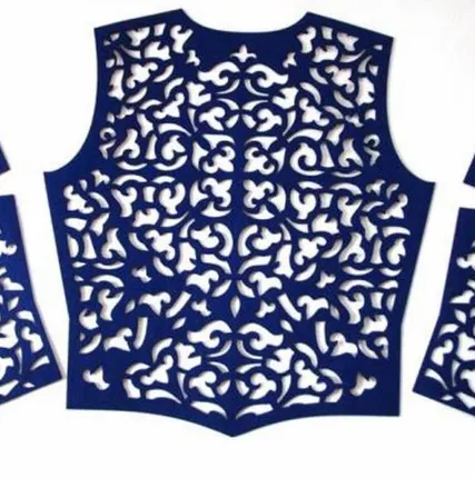 Фото №0 Лазерная резка ткани