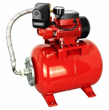 Фото №0 Насосная самовсасывающая станция АПНВ-33-34 чугун. (370 Вт.) JEMIX КРАСНЫЙ (ATQB-60)