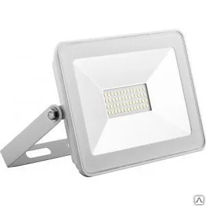фото Светодиодный прожектор saffit sfl90-30 2835smd, 30w 6400k ac220v/50hz ip65,