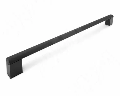 фото Ручка-рейлинг 480мм (L=500мм) черный матовый (RE.C40.480.BL)