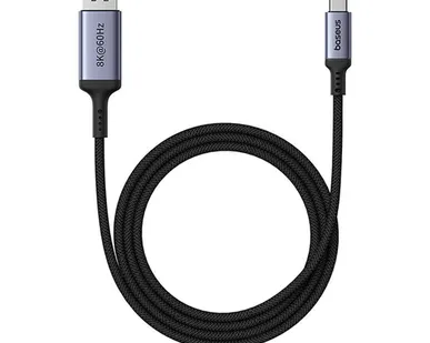 фото Кабель Baseus High Definition Series 8K 60HZ Type-C - DisplayPort 2 м, чёрный
