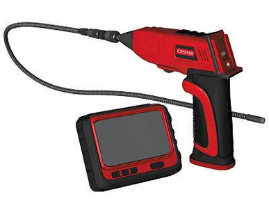фото Видеоэндоскоп, зонд с подсветкой, d 9мм, длина 1м, съемный TFT-LCD дисплей