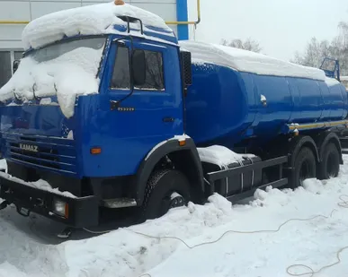 фото Автоцистерна для тех. воды ацн-14С камаз 53229