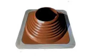 фото Кровельная проходка прямая №4 Borge черная