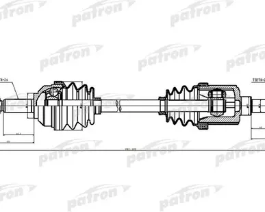 фото PDS1970 Полуось