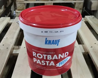 фото Финишная шпаклевка Кнауф Ротбанд Паста 5кг