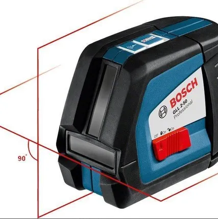 Фото №0 Нивелир линейный лазерный Bosch GLL 2-50 P +BS150