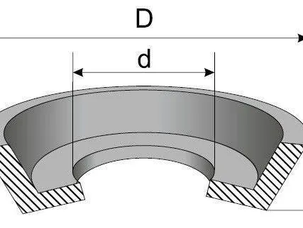 Фото №0 Манжета по чертежу 427188164.3031 полиуретан, изделия РТИ, шт