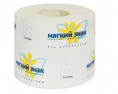фото Туалетная бумага Мягкий Знак 54м