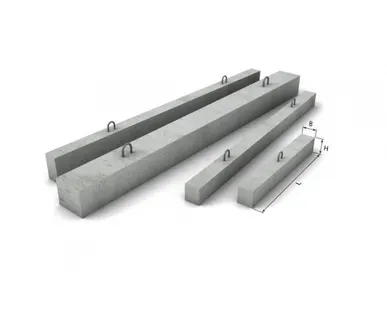 фото Железобетонная перемычка 5ПБ 34-20п 3370х250х220 мм