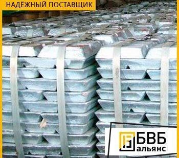 фото Чушка цинковая Ц0 ГОСТ 3640-94