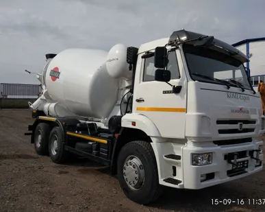 фото Автобетоносмеситель 69366V Tigarbo Камаз-6520 9м3 КПП ZF