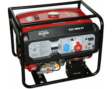 фото Генератор Elitech БЭС 8000 Е 6 кВт (220В)