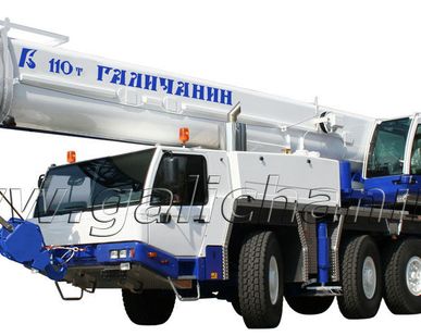 фото Автокран КС-99713 (110 тонн Галичанин Tadano Faun ATF 100 G-5 10х6х8 Галич)