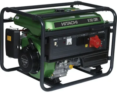 фото Генератор бензиновый Hitachi E50(3P)