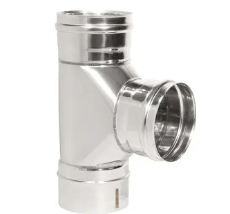 фото Дымоходы Теплов и Сухов Тройник 87* ТРМ(М)-Р 430-0.5 D100 (Д) У