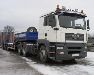 фото Аренда трала вездехода МАН 6х6 грузоподъемность 60 тонн