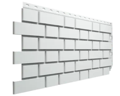 фото Docke Панель фасадная FLEMISH Белый 0,46м2 (Деке Флемиш)