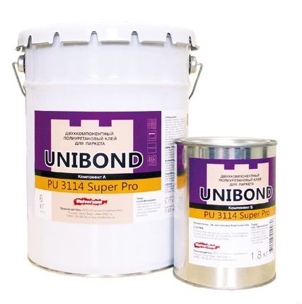 Фото №0 Клей паркетный Unibond PU 3114 ECO 2K, 13 кг