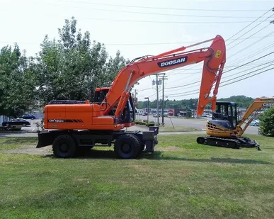 фото Аренда колёсного экскаватора Doosan S180W-V