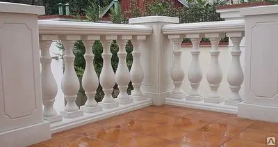 Фото №0 Балясины из фибробетона