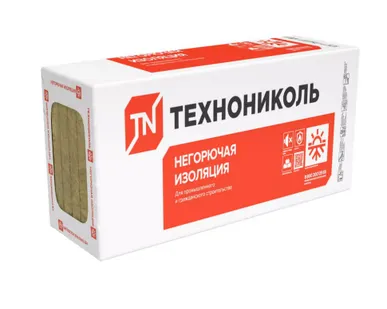 фото Теплоизоляция Техновент Оптима 90кг/м3 (150*600*1200) 2 шт. 1,44м2 (0,216м3) ТехноНИКОЛЬ