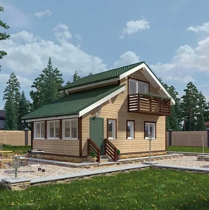 Фото №0 Дом по проекту "Оливер"