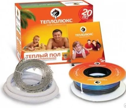 Фото №0 Теплый пол «Теплолюкс» (двужильный кабель) 20ТЛБЭ2-48