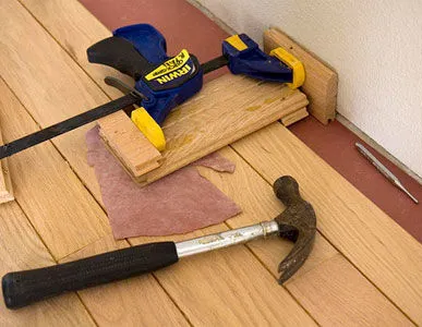 фото Настил линолеума