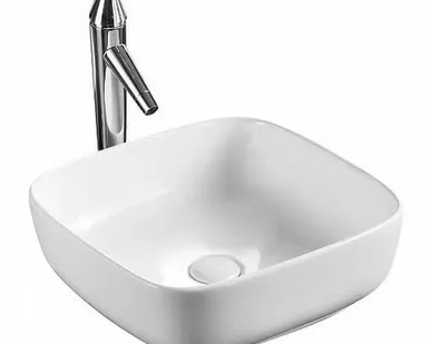 фото Раковина Azario AZ41016 40*40 накладная