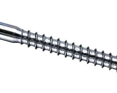 фото Шуруп для лаг и реек, шестигранный, оцинкованный DIN571 10х100 мм (450 шт)