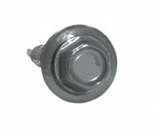 Фото №0 Саморез 4,8х35 HARDWEX оцинк. RAL 7004 Серый 250шт под насадку для крепления кровельного листа к деревянным конструкциям 00000005810