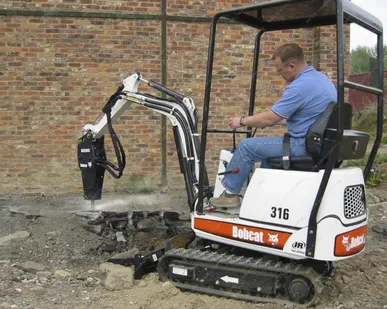 фото Аренда мини-экскаватора Ditch Witch MX352, Курск