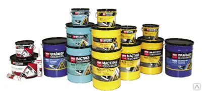 Фото №0 Мастика битумная AquaMast Фундамент (3кг)