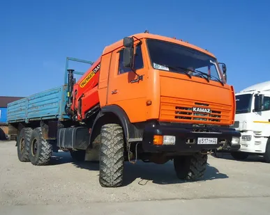 фото КАМАЗ-43118 с КМУ Palfinger PK-18500