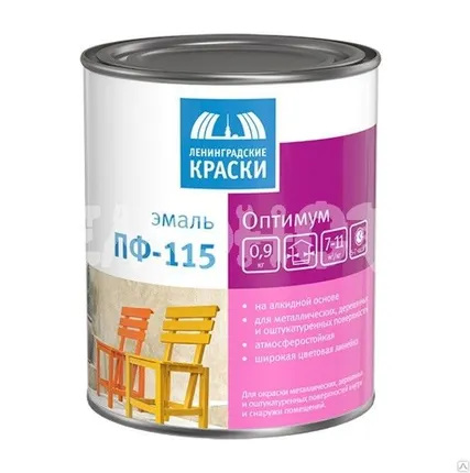 Фото №0 Эмаль ТЕКС ОПТИМУМ ПФ-115 0,9кг зеленая (14)
