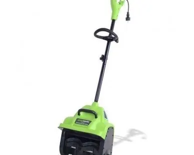 фото Снегоуборщик электрический GreenWorks GES8 (30 см)