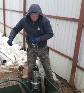 фото Монтаж станции биологической очистки