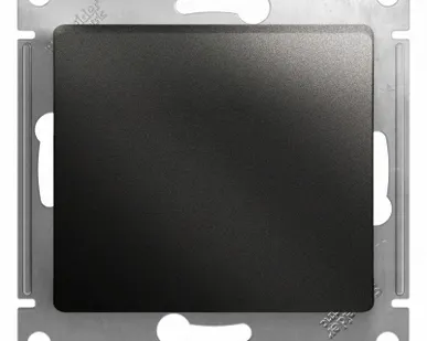 фото Механизм переключателя перекрестного 1-кл. СП Glossa 10А IP20 (сх. 7) 10AX антрацит SchE GSL000771