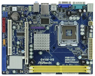 фото Материнская плата ASRock G41M-VS