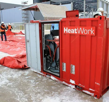 Фото №0 Аренда установки для прогрева и размораживания грунта HeatWork