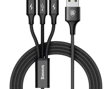 фото Кабель Baseus 3 in 1 Rapid