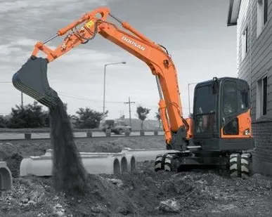 фото Экскаватор гусеничный Doosan DX80LC