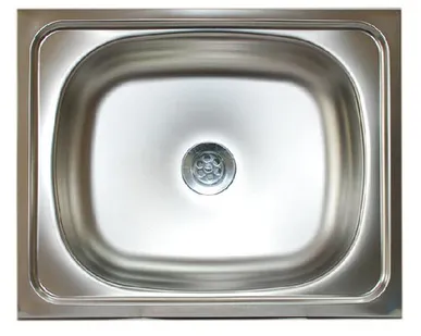 фото Мойка накладная 500х400 0,4 мм. сталь нержавеющая V-407 Владикс