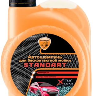 фото Автошампунь для бесконтактной мойки STANDART 1:4 1л. EL-0107.02 ЭЛТРАНС