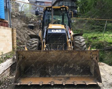 фото Аренда экскаватора-погрузчика Caterpillar 434F, Сочи